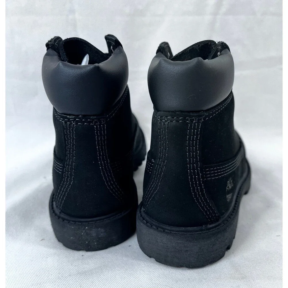 Timberland Toddler 6-Inch Premium Waterproof Boots Black Size 11 NEW